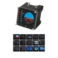 Controle Profissional Para Simulação Preto Logitech G Foto mini 2