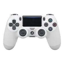 Controle Ps4 Sem Fio Dualshock 4 Branco Sony Foto  mini 1