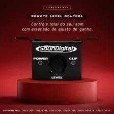 Controle Regulador De Ganho Grave para Amplificadores SounDigital RLC - Level Control - Controlador Externo Módulo SD para Som Automotivo Áudio com Cabo - 05 metros de cabo com plug RJ12 Foto mini  2