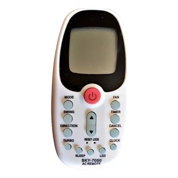 Controle Remoto Ar Condicionado Comfee Midea Elite Sky-7050 Foto 1