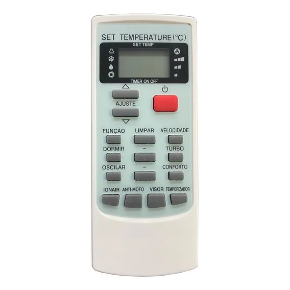Controle Remoto Ar Condicionado Elgin Ecoplus Ykr-h002e Foto 1