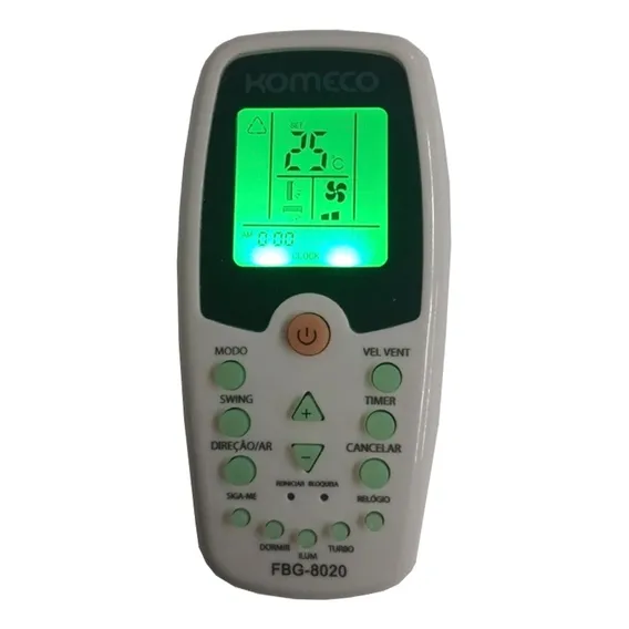Controle Remoto Ar Condicionado Komeco Zh/kz-01 Foto 1