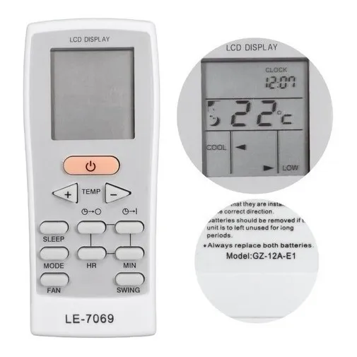 Controle Remoto Ar Condicionado York Split Gz-12a-e1 12b Yje Foto 1