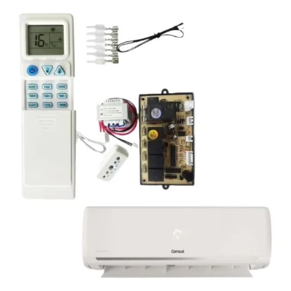 Controle Remoto Com Placa Universal Ar Condicionado Dugold Foto 1