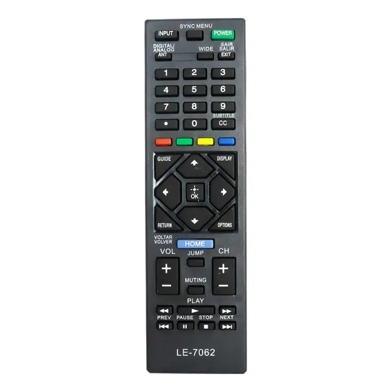 Controle Remoto Compativel 7062 Sony Tv Lcd E Led Rm-yd093 Foto 1