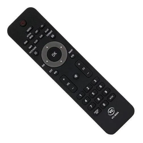 Controle Remoto Compatível Com Tv Lcd Philips Vc-8004 Foto 1