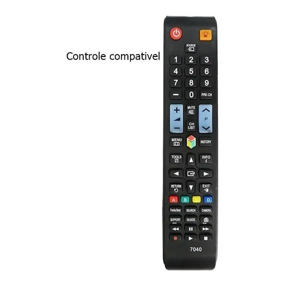 Controle Remoto Compativel Smart Tv Samsung 3d Led Plasma Foto 1
