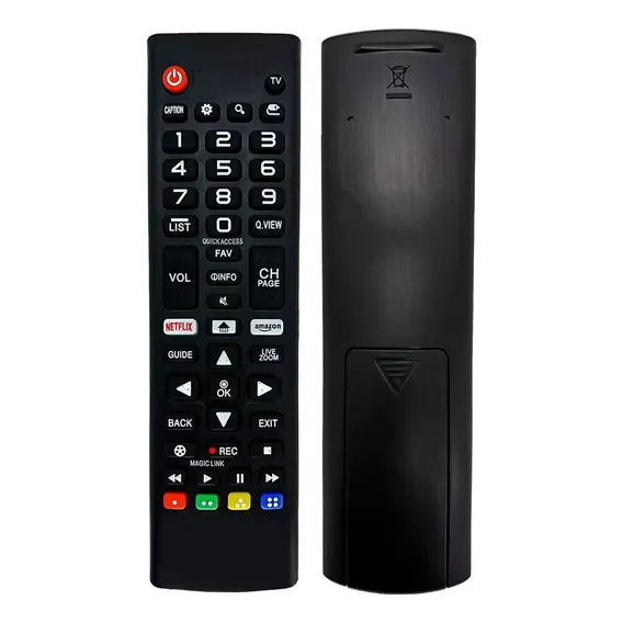 Controle Remoto Compatível Tv LG Tv Smart Bt Amazon Netflix Foto 1