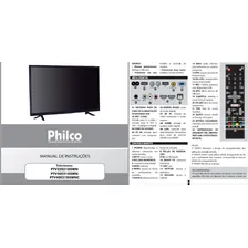 Controle Remoto CompatÃvel Tv Philco Ptv32e21dswn Foto mini 2