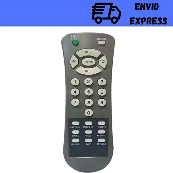Controle Remoto Compativel Tv Philco Tubo Antiga Foto 1