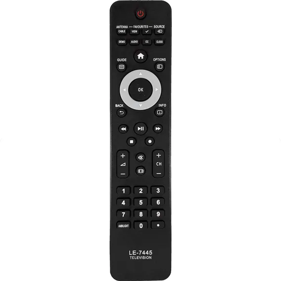 Controle Remoto Compativel Tv Philips Lcd 5604 7445 Foto 1