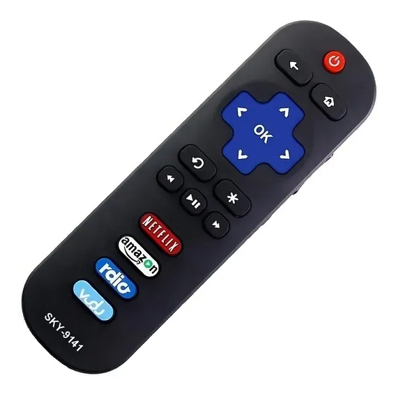 Controle Remoto Compativel Tvs Smart Tv Tcl Netflix Amazon Foto 1