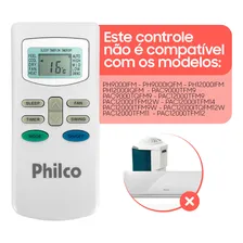 Controle remoto Cra01 para ar condicionado Split Philco Foto mini  2