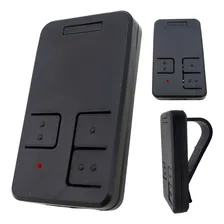 Controle Remoto De Portão Eletrônico Automatizador 3 Botões Cor Preto Foto  mini 1