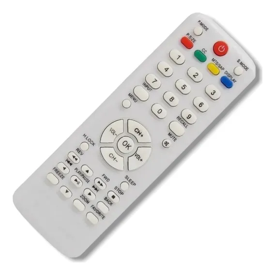 Controle Remoto De Tv H-buster Lcd Htr-d17hbtv-3203hd Foto 1