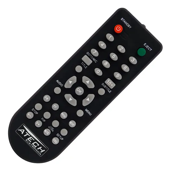 Controle Remoto Dvd Britania Matrix 3 / Fama 6p Foto 1