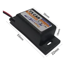 Controle remoto farol Tx Car para garen farol alto carro Foto mini 4