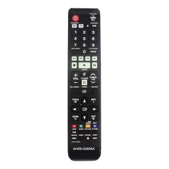 Controle Remoto Home Samsung Blu-ray Ht-f4505 /f5505k/f5555 Foto 1