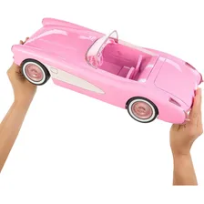 Controle remoto Hot Wheels Rc Barbie Corvette A cor do filme Rosa Chicle Foto mini 4