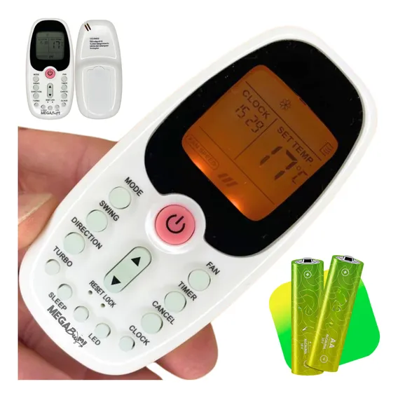 Controle Remoto Para Ar Condicionado Midea Comfee Komeco Foto 1