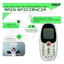 Controle Remoto Para Ar Condicionado Midea Comfee Komeco Foto mini 4