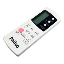 Controle Remoto Para Ar Condicionado Philco Ph9000qfm Cor Branco Foto mini 1