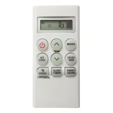 Controle remoto para ar condicionado split hi wall lg smile cor branco Mxt Foto  mini 1