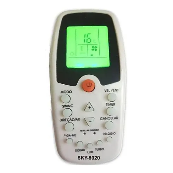 Controle Remoto Para Ar Komeco Brize Abs09lx Abs09hx Foto 1