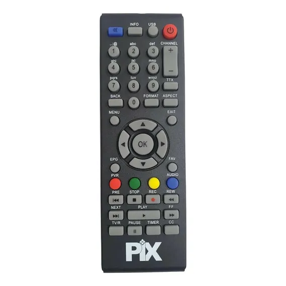 Controle Remoto Para Conversor Digital Pix - Sc1001 Foto 1