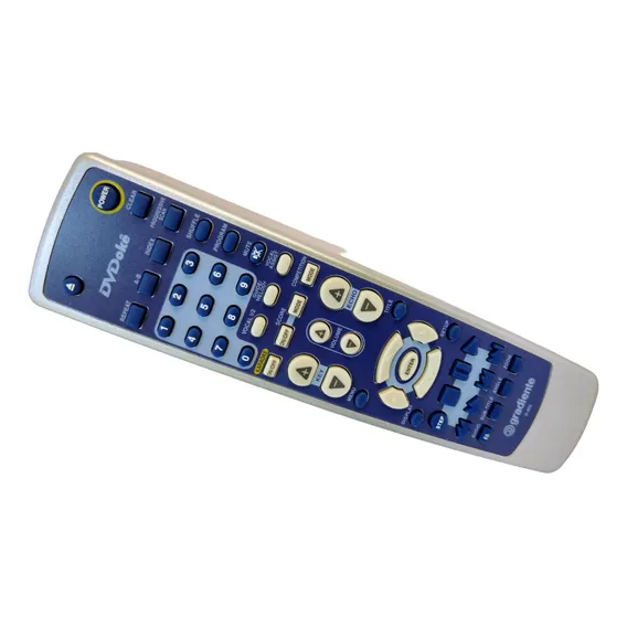 Controle Remoto Para Dvdoke Gradiente G-402 / K-40/2 Cor Prateado Foto 1