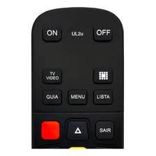 Controle Remoto Para Sky Plus Hdtv Zapper Slim Ul2u Foto mini 3