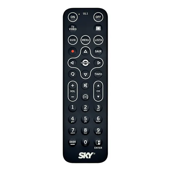 Controle Remoto Para Sky Ul1 Hdtv Zapper Slim Hd Slim Foto 1