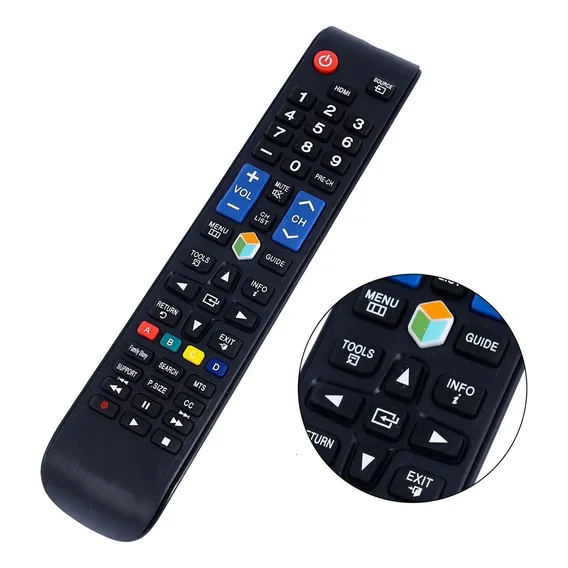 Controle Remoto Para Tv Smart Le-588a Foto 1