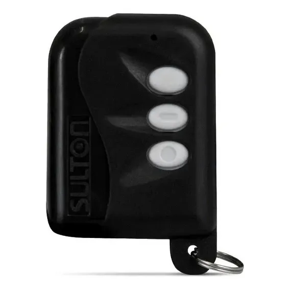 Controle Remoto Portão Eletrônico Cerca Alarme 433mhz Sulton Cor Preto Foto 1