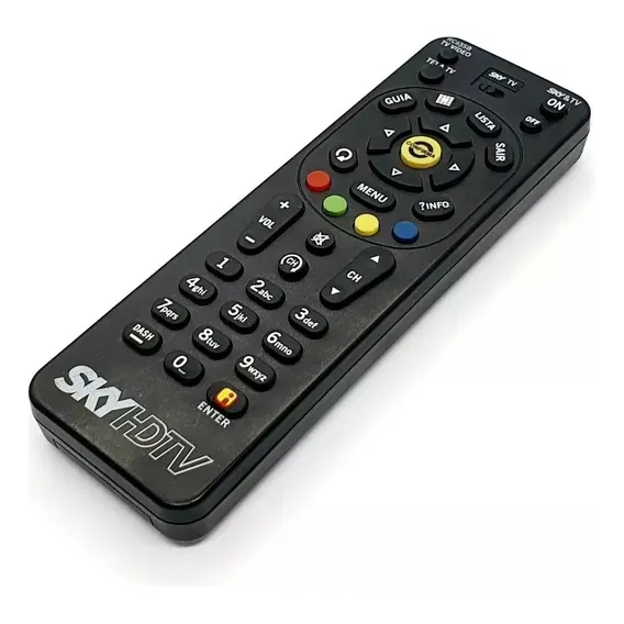 Controle Remoto Sky Hd Hdtv Zapper Rc65sb 100% Foto 1