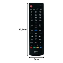 Controle Remoto Smart Tv LG 3d 42la6204 47la6610 Akb75055701 Foto mini 1