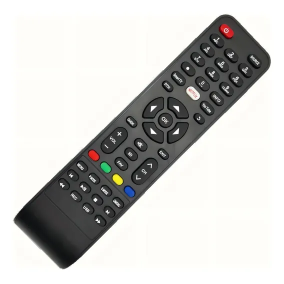 Controle Remoto Tv Led Smart 3d Philco C/ Netflix E Youtube Foto 1