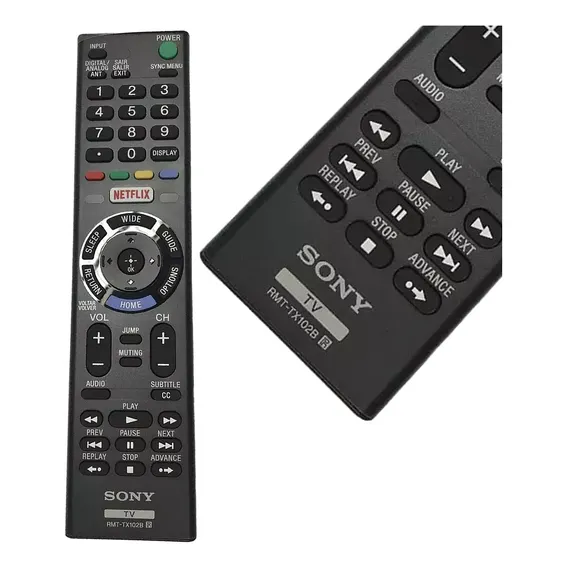 Controle Remoto Tv Sony Kdl-48w655d Rmt-tx102b Foto 1