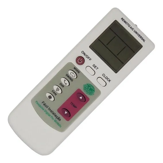 Controle Remoto Universal De Ar Condicionado Janela Ou Split Foto 1