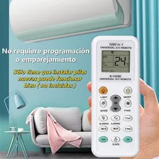 Controle remoto universal do ar condicionado K-1028e, controle universal do ar condicionado, controle remoto universal do ar condicionado LCD 1000 em 1, compatível com a maioria das marcas Foto mini 3