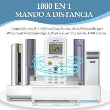 Controle remoto universal do ar condicionado K-1028e, controle universal do ar condicionado, controle remoto universal do ar condicionado LCD 1000 em 1, compatível com a maioria das marcas Foto mini 2