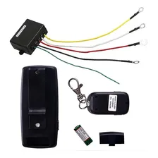 Controle Remoto Wireless Sem Fio Guincho Elétrico Relé Foto mini  3