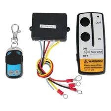 Controle Remoto Wireless Sem Fio Guincho Elétrico Relé Foto  mini 1