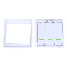 Controle Rf433mhz De Parede 3 Tc -para Sonoff Brasil Cor Branco 127/220v Foto mini  2