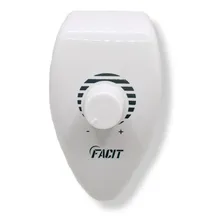 Controle Velocidade Dimmer Dimer Sobrepor Branco Ventilador Foto  mini 1