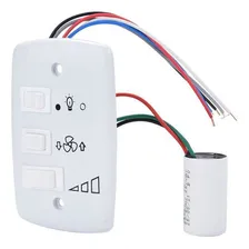 Controle Velocidade Ventilador Teto Lâmpada Trio C/capacitor Foto mini 3