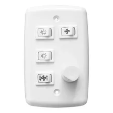 Controle Ventilador De Teto 110v 220v Bivolt 2 Lampadas Foto mini 1