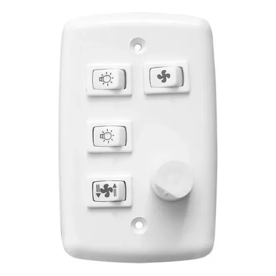 Controle Ventilador De Teto 110v 220v Bivolt 2 Lampadas Foto 1