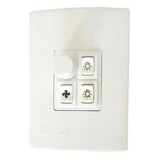 Controle Ventilador Qualitronix Luz+reversor 2lampada Qv37 Foto mini 1