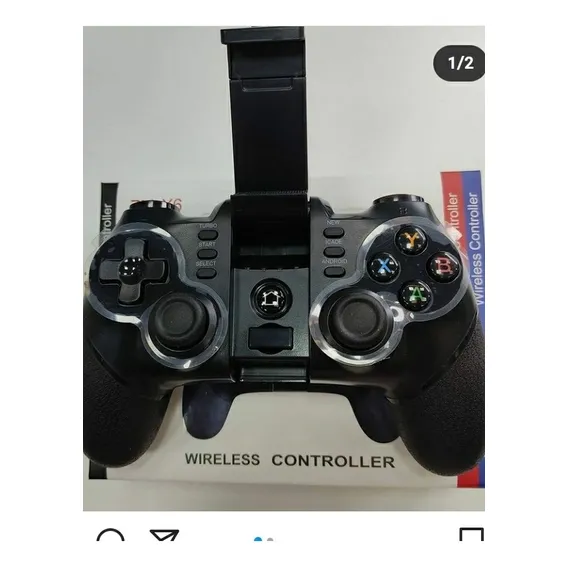 Controle Video Game Celular Wireless Joystick Gamepad Jogos Foto 1